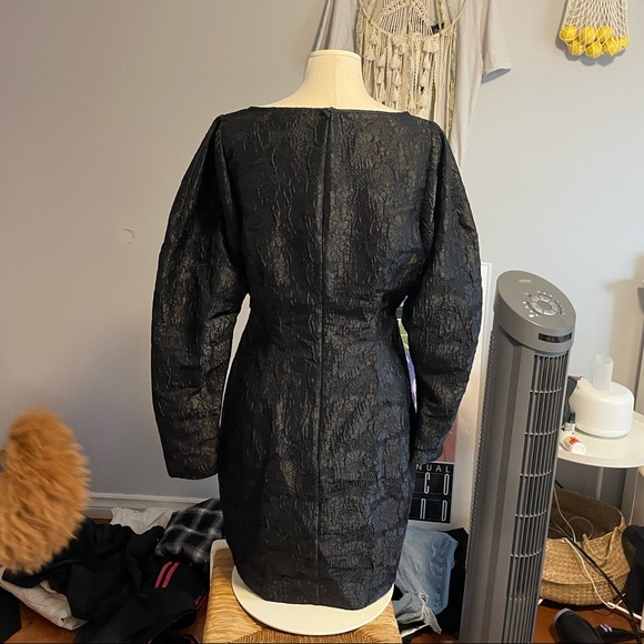 & Other Stories jacquard mini dress - Picture 2 of 3